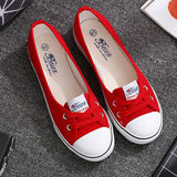 Image of Women's Slip-On Canvas Sneakers