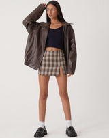 Zeraphine - Chaqueta oversize para mujer