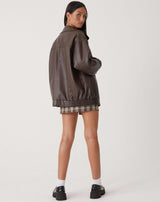 Zeraphine - Chaqueta oversize para mujer
