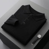 Men's Long-Sleeve Polo Shirt