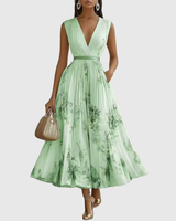 Abito maxi floreale