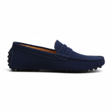 Caviero - Genuine Leather Men Driving Loafers Slip On