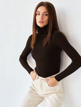 Alvera - Maglione classico da donna a collo alto