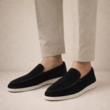 Men's Casual Leather Loafers Regular Fit Slip-on