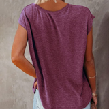 Deliora - Women Cotton Breathable Flow Fit T Shirt