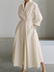 Clara - Abito lussuoso ed elegante per donne, ideale per l'autunno