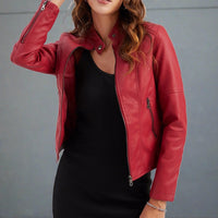 Xavienne - Stylish Ladies Jacket With Zippered Pockets