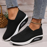 Women's Comfortable Orthopedic Slip-On Breathable Mesh Sneakers - Lightweight Support for Daily Walking