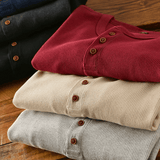 Heritage Cotton Henley T-Shirt
