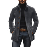 Thorne – Men’s Corduroy Coat with Slim Fit