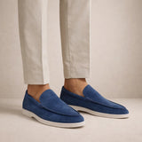 Men's Casual Leather Loafers Regular Fit Slip-on