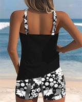 Caelia – Floral Tankini Swim Set Women