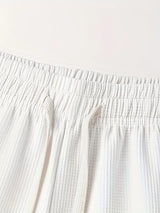 Waffle Knit T-Shirt Short Co-ord Set