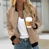 Virellana - Womens Trend Bomber Jacket