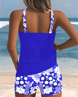 Caelia – Floral Tankini Swim Set Women