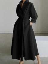 Lynn – Elegant Maxi Blouse Dress
