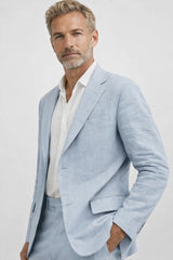 Ensemble deux pièces pour homme, coupe régulière, col rond