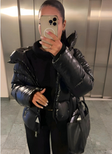 Women's Puffer Jacket - Slim Fit for Cold Days