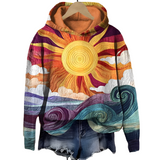Malira – Γυναικείο κλασικό κομψό φούτερ με κουκούλα