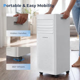 9000 BTU Portable Air Conditioner 3-in-1 Cooling Unit