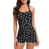 Elegant Polka Dot Swimsuit for Women