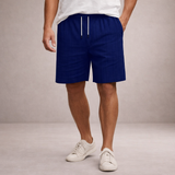 Pánské lněné šortky - Regular Fit prodyšné letní volnočasové