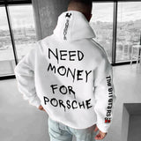 Men’s Hoodie – Racing Print Pullover