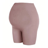 Shorts di supporto per la maternità – Shorts premaman morbidi e elasticizzati a vita alta sopra la pancia