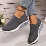 Women's Comfortable Orthopedic Slip-On Breathable Mesh Sneakers - Lightweight Support for Daily Walking