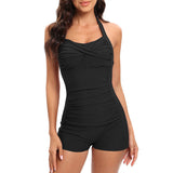Elegant Polka Dot Swimsuit for Women