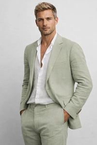 Ensemble deux pièces pour homme, coupe régulière, col rond