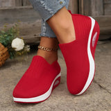 Women's Comfortable Orthopedic Slip-On Breathable Mesh Sneakers - Lightweight Support for Daily Walking