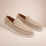 Men's Casual Leather Loafers Regular Fit Slip-on
