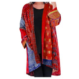 Elowen – Cardigan oversize da donna con maniche lunghe