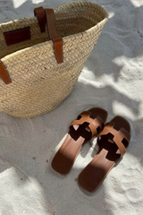 Leather Slippers for Women