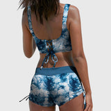 Cyzrel - Costume da bagno bikini a due pezzi mimetico