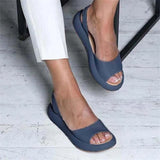 Elvaré - Sandalias de verano cómodas para mujer