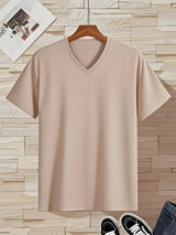 V-Neck Slim Fit Men's T-Shirt