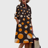 Avelyn – Midi Dress With Pockets for Effortless Elegance