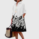Avelyn – Midi Dress With Pockets for Effortless Elegance