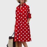Avelyn – Midi Dress With Pockets for Effortless Elegance