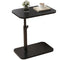 ADJUSTA - Mesa auxiliar ajustable con tablero de madera y estructura de metal