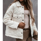 Orlena – Chaqueta acolchada para mujer con botones
