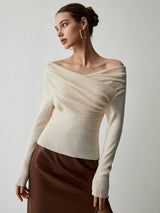 Yavira – Women’s Off-Shoulder Knit Top