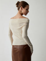 Yavira – Women’s Off-Shoulder Knit Top