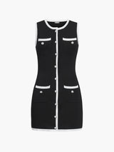 Elegant Sleeveless Mini Dress