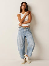 Women's Baggy Jeans with Relaxed Fit