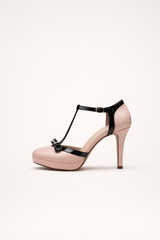 High Heel Shoes with Ankle Strap and Platform - Zulma