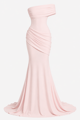 Robe longue femme épaules dénudées avec coupe élégante et festive - Aurelia