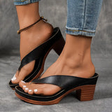 Livia – Ορθοπεδικά Γυναικεία Πέδιλα Slip On με Τακούνι